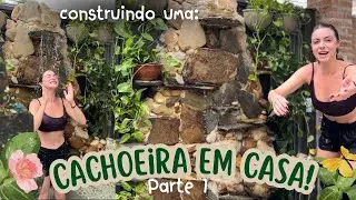 Construindo um Ofurô com Cachoeira em casa - Parte 1