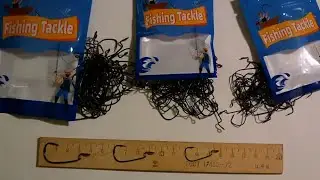 Не дорогі та надійні офсетні гачки з AliExpress від Fishing Tackle.