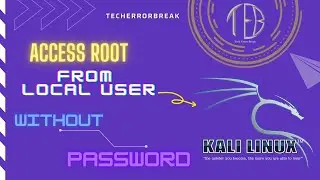 Access root user from local user without password in kali linux| root privilege in kali | TEB