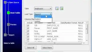 Batch import data from CSV (TXT) files into SQLite