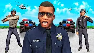 FRANKLIN, MICHAEL y TREVOR se UNEN a LA POLICÍA en GTA 5!