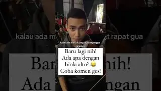 ADA APA DENGAN BIOLA ALTO? 📹: @muh_ban