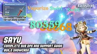 Sayu Build and Guide (Sub DPS and Support) | Genshin Impact