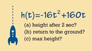 Application of quadratic functions: the maximum height of an upward object