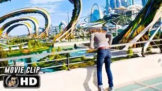 Into The Future Scene | TOMORROWLAND (2015) Movie CLIP HD