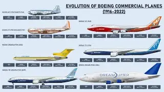 Evolution Of Boeing Passenger Aircraft (1916 - 2022)