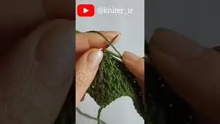 💚 Knitting Pattern 🧶 Knitting Tutorial ✓Вязание✓Узоры Спицами. #kniter_ir