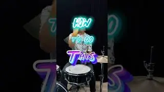 How to spin a drumstick. One of the easiest ways 😵‍💫😮‍💨