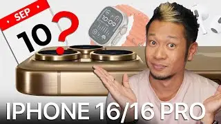 iPhone 16/16 Pro Event On September 10th? Plus, Apple Watch & AirPods!