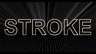 3D Stroke Effect Tutorial |  AE Stroke Animation Tutorial