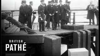 Prince George Inaugurates New Zeebrugge Train Ferry Service (1924)