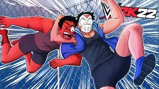 LOCKED IN A CAGE WITH CARTOONZ - WWE2K22