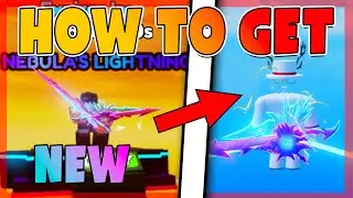 *NEW* HOW TO GET NEW NEBULA LIGHTNING SWORDS + SHOWCASING SWORD IN BLADE BALL | Blade Ball | ROBLOX