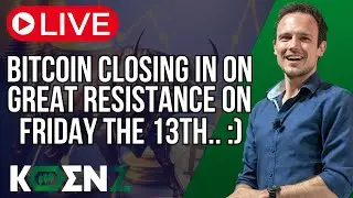 🔴Bitcoin Closing In On Great Resistance On Friday The 13th :) | Bitcoin Elliott Wave Analysis & Q&A