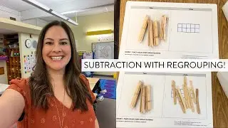 Double Digit Subtraction with Regrouping (YIKES!), The Solar Eclipse, & Finishing Poetry Month