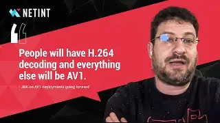 NETINT Technologies about AV1s rise in prominence over H.264, while phasing out of HEVC and VP9.