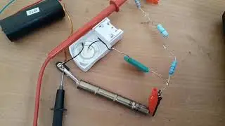 Схема подключения счетчика Гейгера.