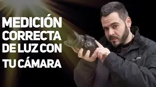 MEDICIÓN de LUZ con CÁMARA REFLEX en exteriores