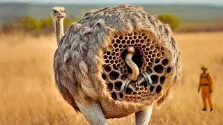 Animal Rescue Story: Rescue Team Saves Ostrich From Snake parasites!