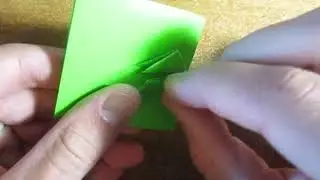 Origami SIMPLE Lollipop - Waterbomb cube Spinneroo