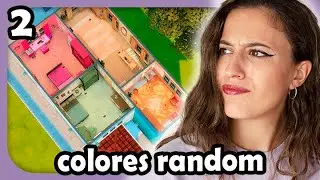 Cada HABITACIÓN es un COLOR 🎨 | Parte 2 final construcción Los Sims 4 | Español | Harou | #lossims4