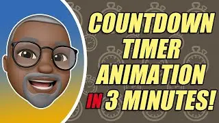 Create a Jaw-Dropping Countdown Timer Animation in Just 3 Minutes with Apple Keynote!