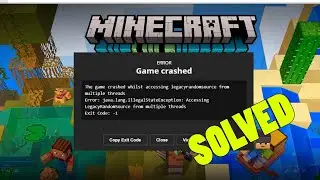 MINECRAFT EXIT CODE 1 FIX | How to Fix Minecraft Error Code 1 (100% WORKING)