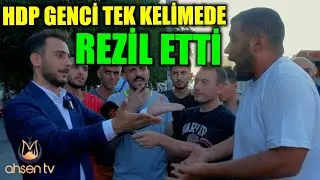 DEMİRTAŞ'I SAVUNAN HDP'Lİ GENCE AHMET ŞANLI HADDİNİ BİLDİRDİ, TEK KELİMEDE REZİL ETTİ