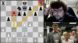 Esipenko's Brilliant Destruction of Magnus Carlsen (Esipenko - Carlsen, Tata Steel 2021)