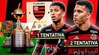 Coloquei 1 CRAQUE até o FLAMENGO ganhar a TRÍPLICE COROA 👑