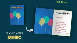 Make a Birthday Card For Someone Using HTML CSS |#birthdaycard #coding #webdevelopment #cssanimation