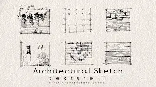 Architectural texturing- ink texturing- architectural texture