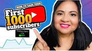 How to get your first 1000 subscribers fast on YouTube in 2021!