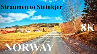 Driving from Straumen to Steinkjer, Norway | Beautiful Landscape Views