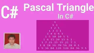 Pascal Triangle In C#