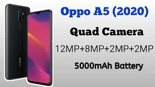 New Oppo A5 (2020) Launch Soon In India #FirstLook #QuadCamera #5000mAhBattery