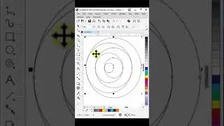 How to Create 3D Design, Spiral Tool in CorelDraw