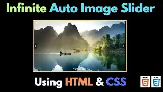 Make Simple Auto Image Slider Using HTML & CSS Only