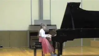 Lera Bazykina 8yo, Лера Базыкина 8 лет. Конкурс пианистов им Д Д  Шостаковича  06.11.2015г