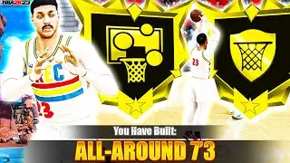 This ALL-AROUND 7'3 CENTER BUILD with 93 BLOCK + 94 REBOUND is DOMINATING the REC in NBA 2K23