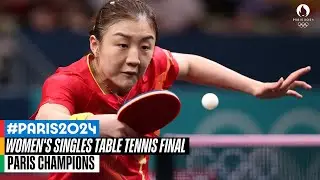 Womens Singles Table Tennis Final 🏓 | Paris Champions