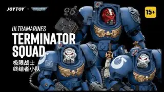 JOYTOY 1/18 Warhammer 40K Ultramarines Terminator Squad