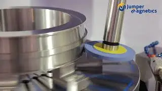 Permanent Electromagnet for vertical grinding and turning