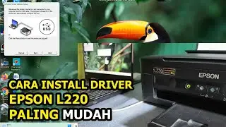 Cara Mudah Install Driver Printer Epson L220