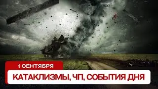 Катаклизмы сегодня 01.09.2024. Новости сегодня, ЧП, катаклизмы за день, события дня