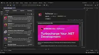 Resharper in Visual Studio 2022 (Getting Started)