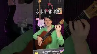 Как сыграть бой #shorts #guitar #гитара #урокигитары #классическаягитара #бой