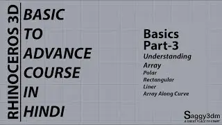 Rhino Basics in Hindi  PART-3