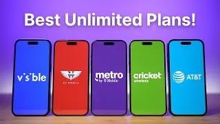 Best Unlimited Data Plans for 2024!