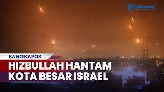 Serangan Roket Canggih Hizbullah Hantam Kota Besar Israel, Puluhan Terluka dan Bangunan Rusak Parah